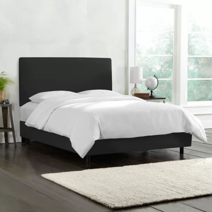 Bronwood upholstered shop low profile bed